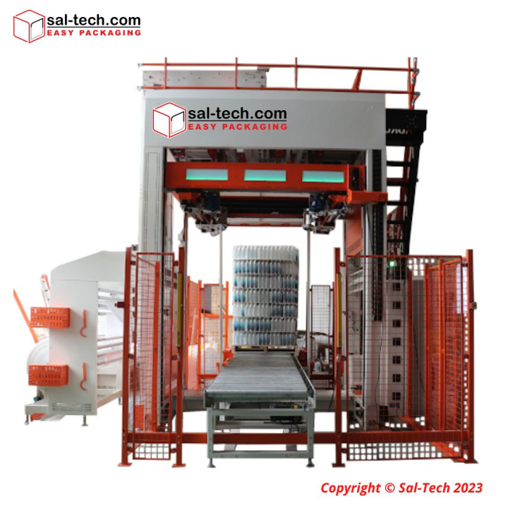 STEP Stretch Hood Pallet Packer